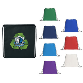 Evergreen Non - Woven Drawstring Bag - Etchified - Etchified - SM-7434GR
