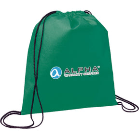 Evergreen Non - Woven Drawstring Bag - Etchified - Etchified - SM-7434GR