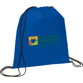 Evergreen Non - Woven Drawstring Bag - Etchified - Etchified - SM-7434NBL