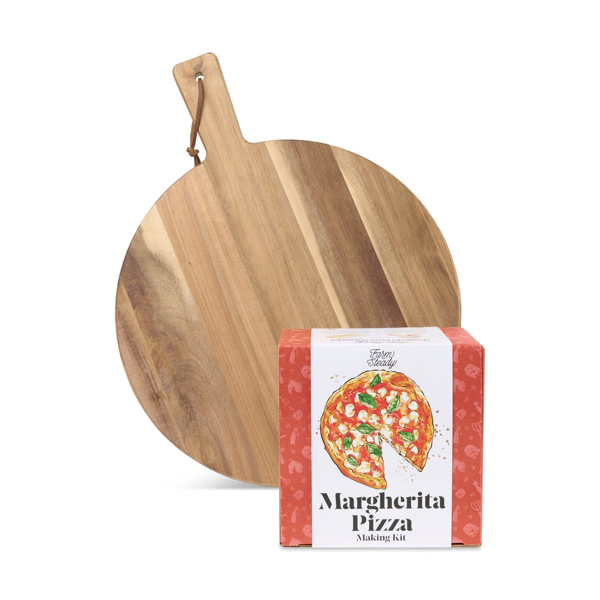 FarmSteady Margherita Pizza DIY & Board Gift Set - Etchified - Gourmet Expressions - 102376-102376-214