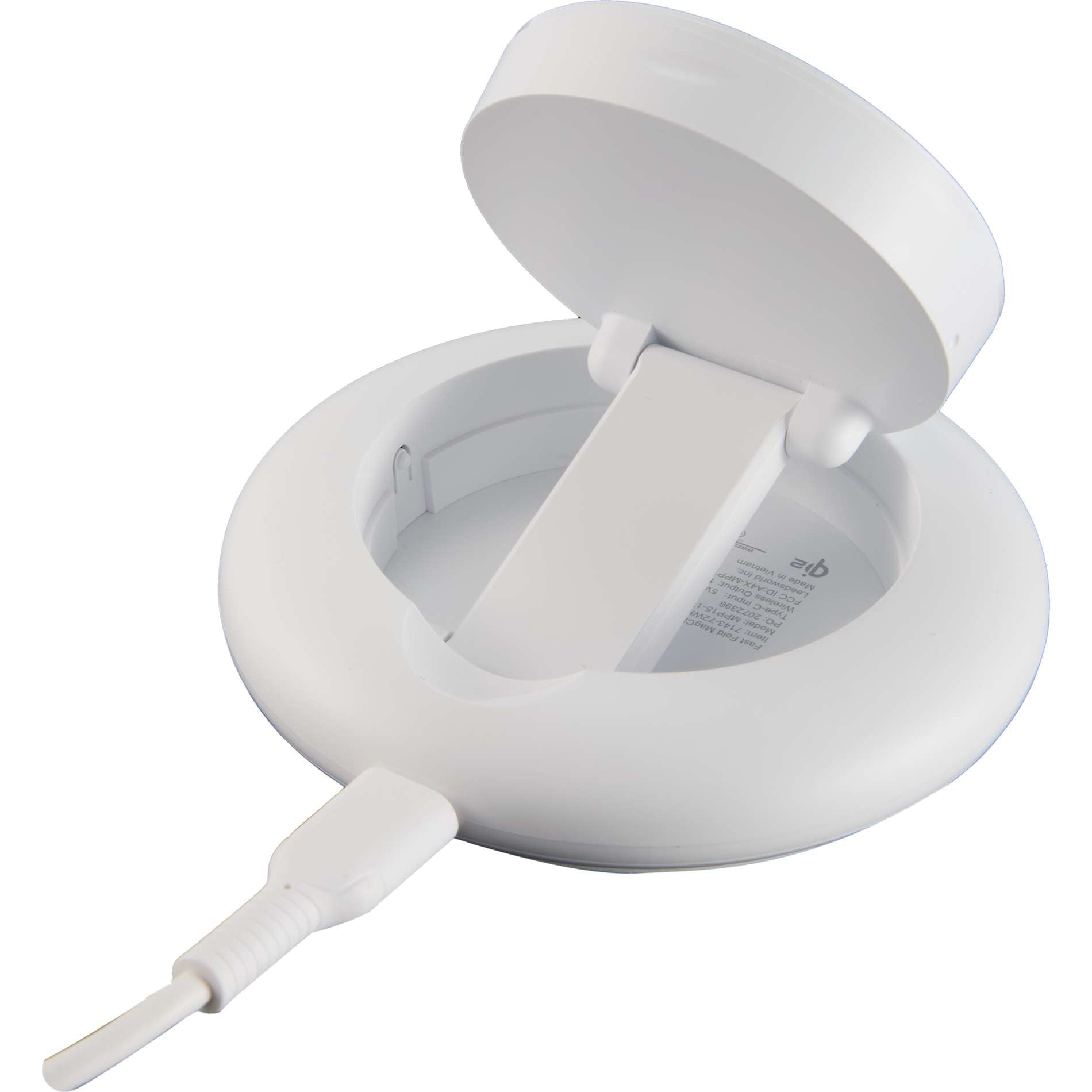 Fast Fold MagClick™ Qi2 Wireless Charging Stand - Etchified - Etchified - 7143-72WH