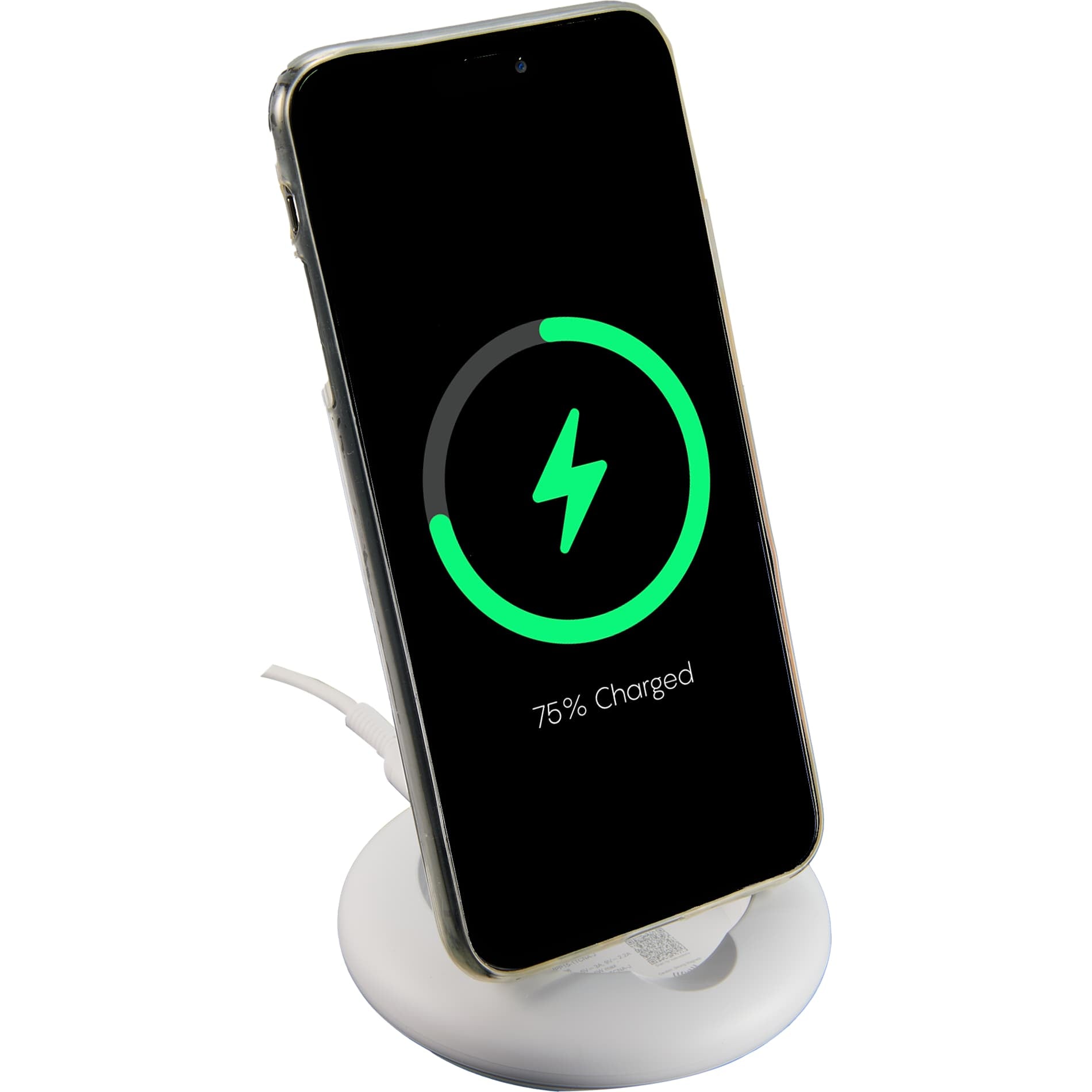 Fast Fold MagClick™ Qi2 Wireless Charging Stand - Etchified - Etchified - 7143-72WH