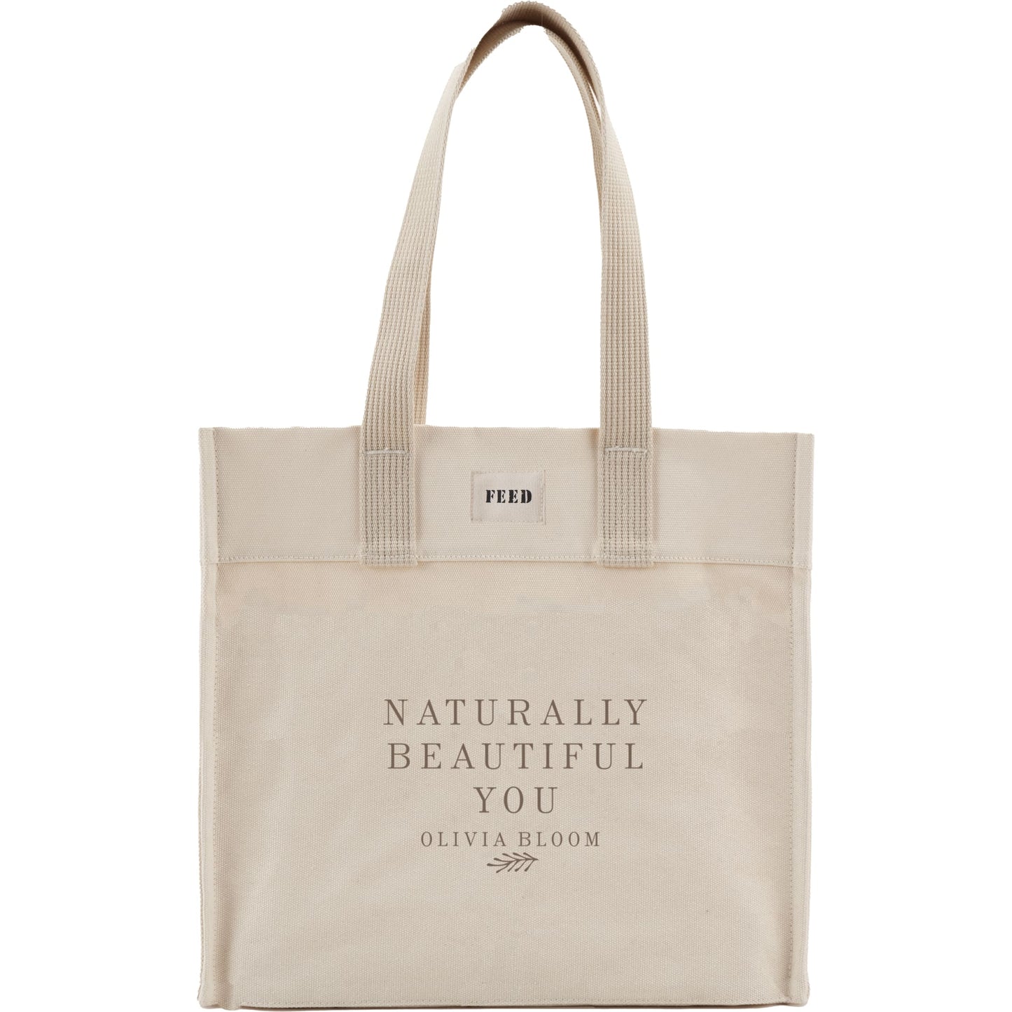 FEED Organic Cotton Market Tote - Etchified - Feed - 9009-12NT