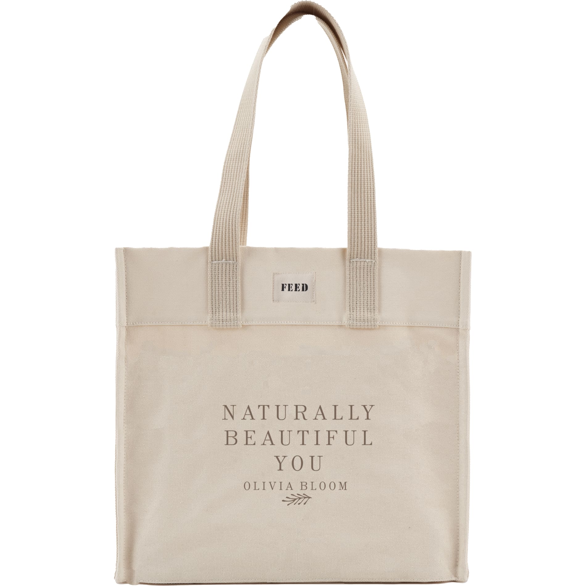 FEED Organic Cotton Market Tote - Etchified - Feed - 9009-12NT