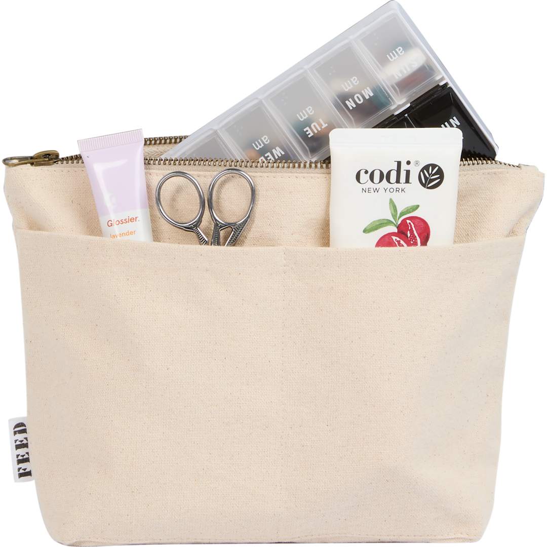 FEED Organic Cotton Pouch - Etchified - Feed - 9009-18NT