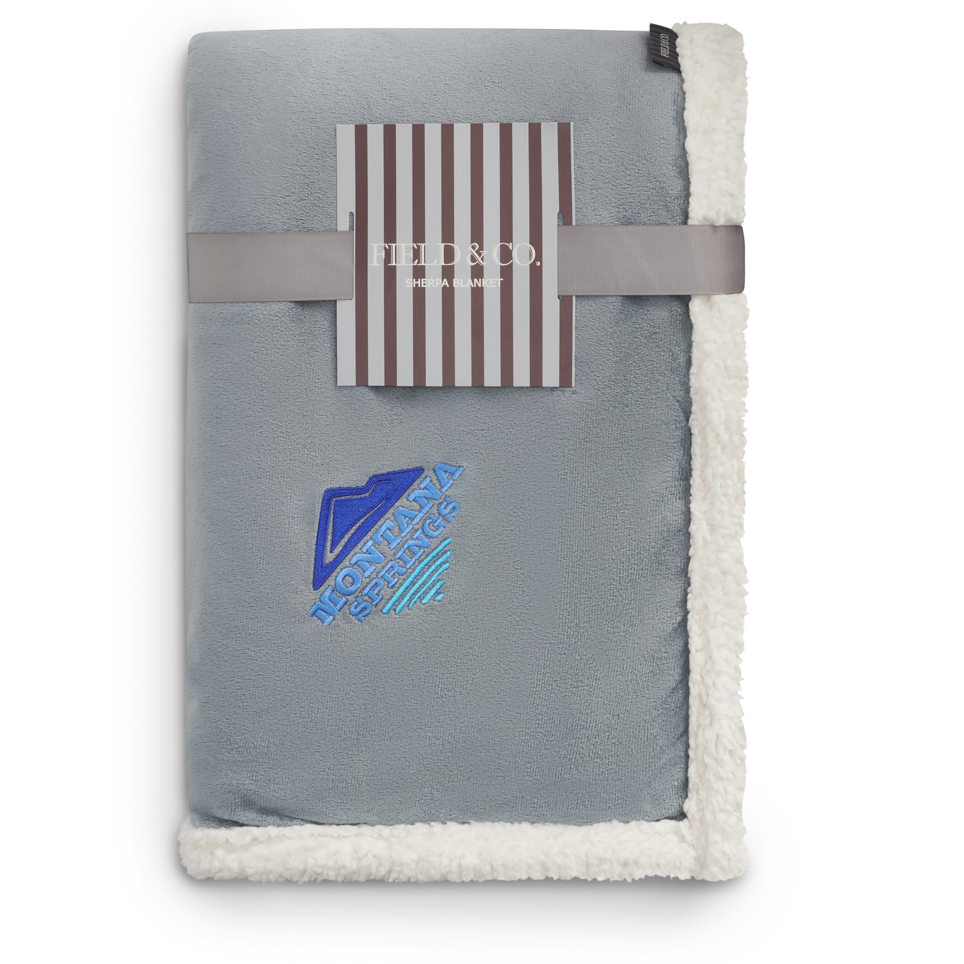 Field & Co.® Sherpa Blanket - Etchified - Field & Co. - 7950-57GY
