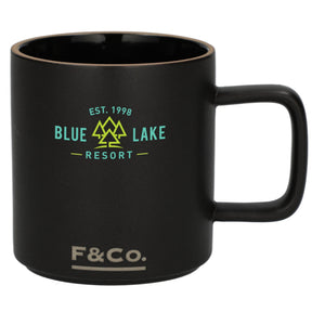Field & Co Stoneware Mug 11oz - Etchified - Field & Co. - 1601-08BK