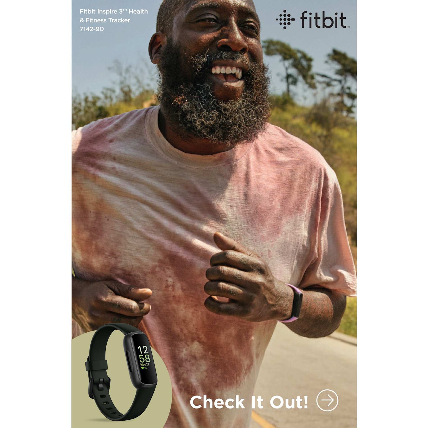 Fitbit Inspire 3 - Etchified - Etchified - 7142-90LI
