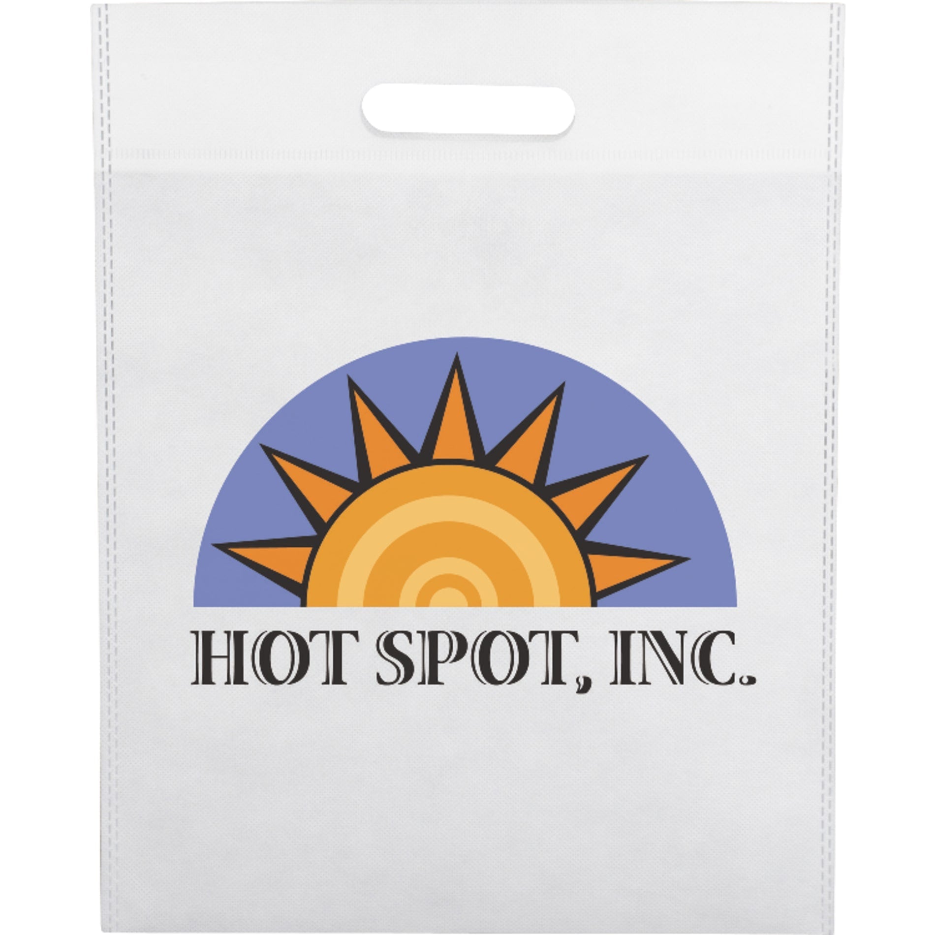 Freedom Heat Seal Non - Woven Tote - Etchified - Etchified - SM-7372NBL