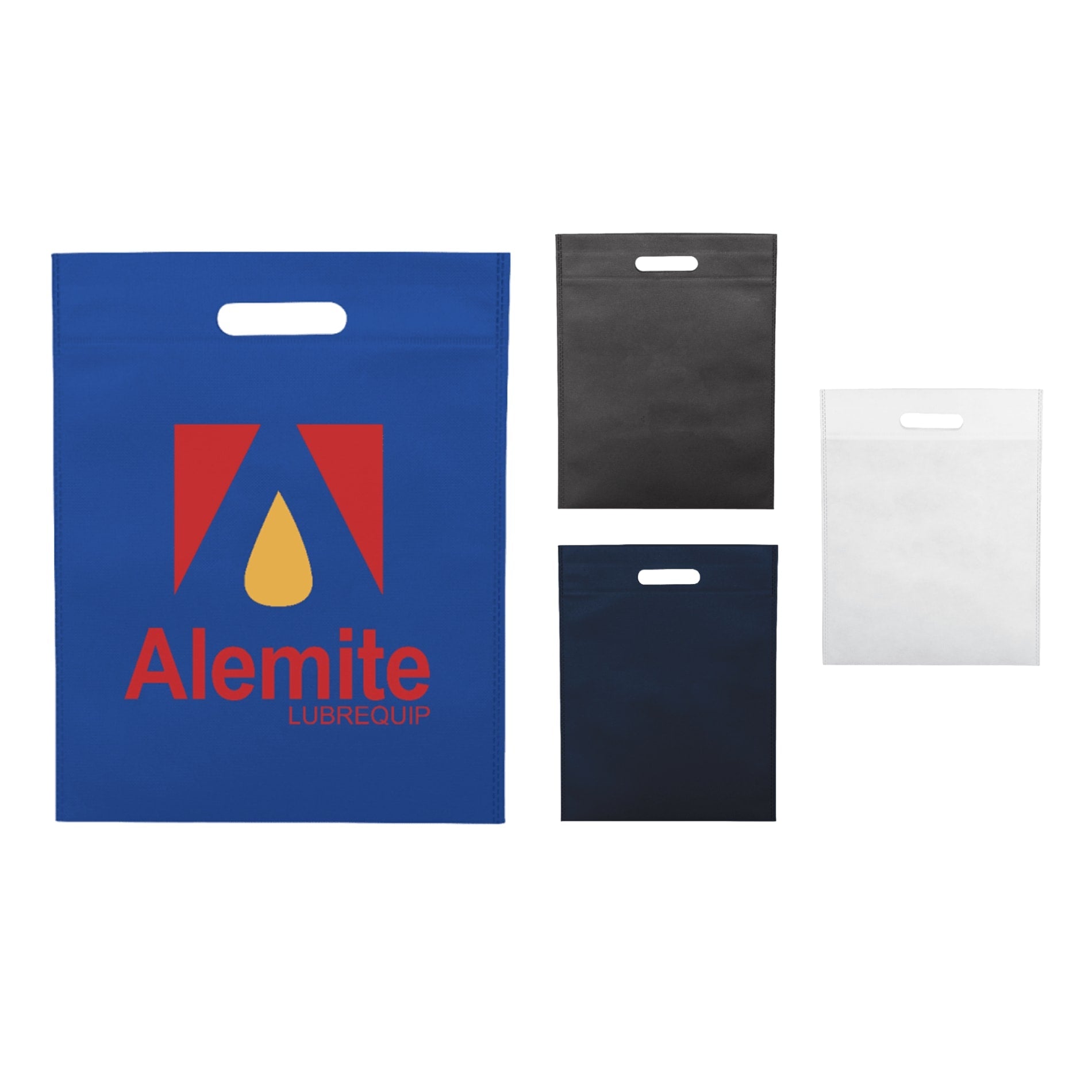 Freedom Heat Seal Non - Woven Tote - Etchified - Etchified - SM-7372NBL