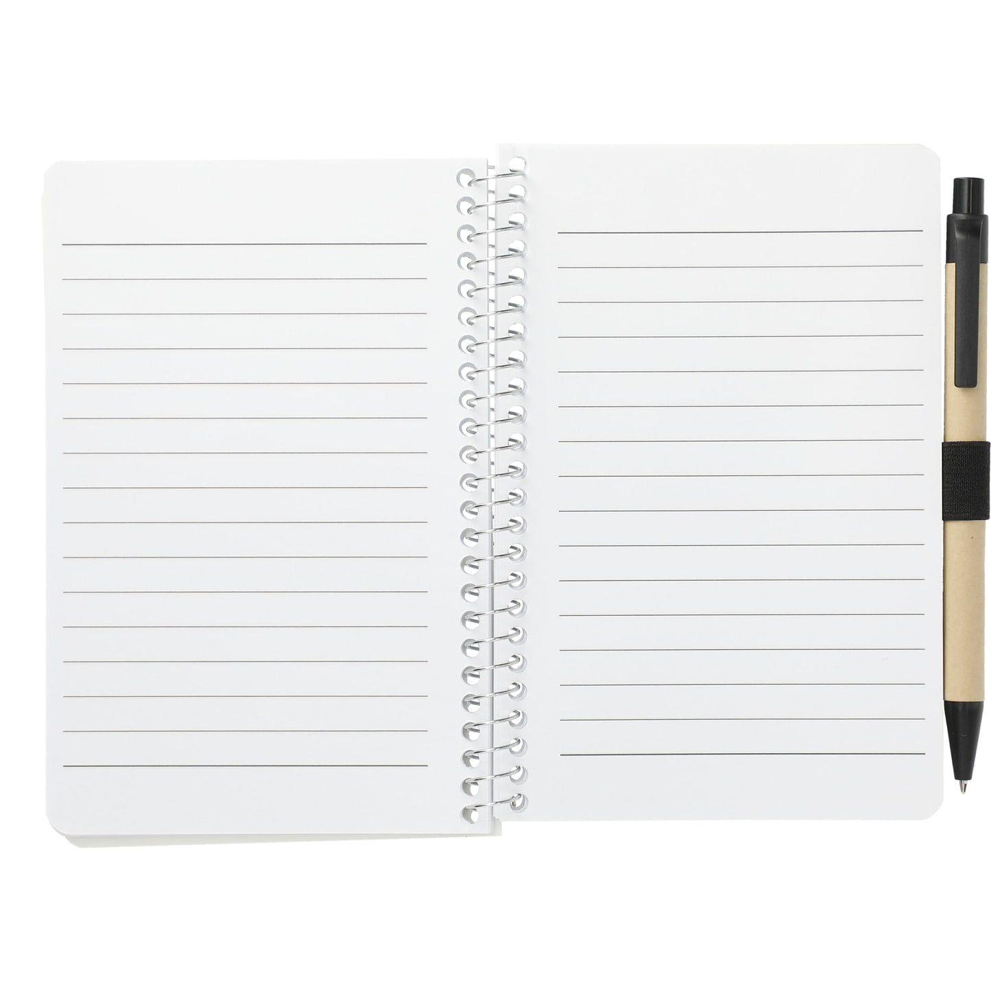 FSC® Mix 4" x 6" Pocket Spiral Notebook with Pen - Etchified - Etchified - SM-4348BL