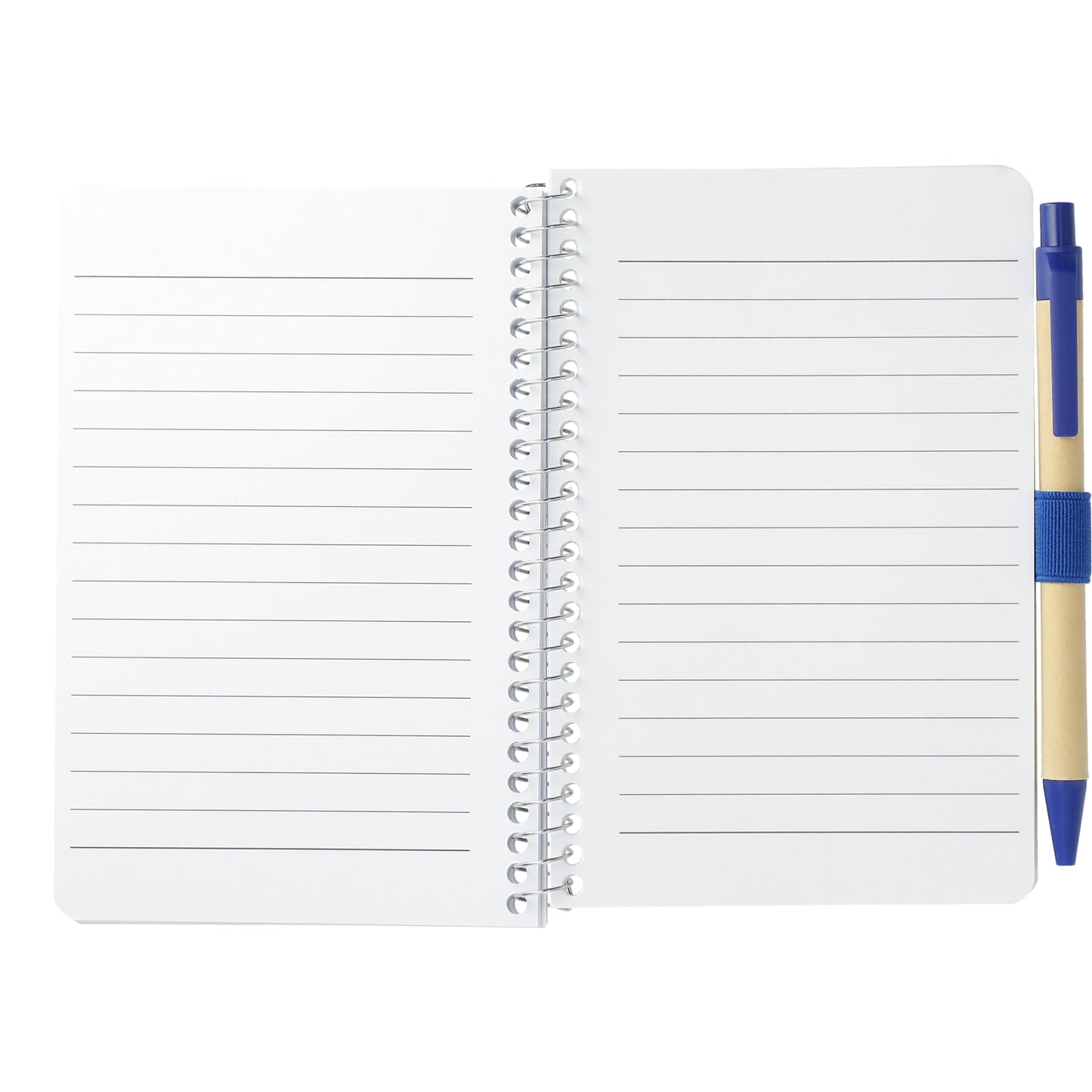 FSC® Mix 4" x 6" Pocket Spiral Notebook with Pen - Etchified - Etchified - SM-4348BL