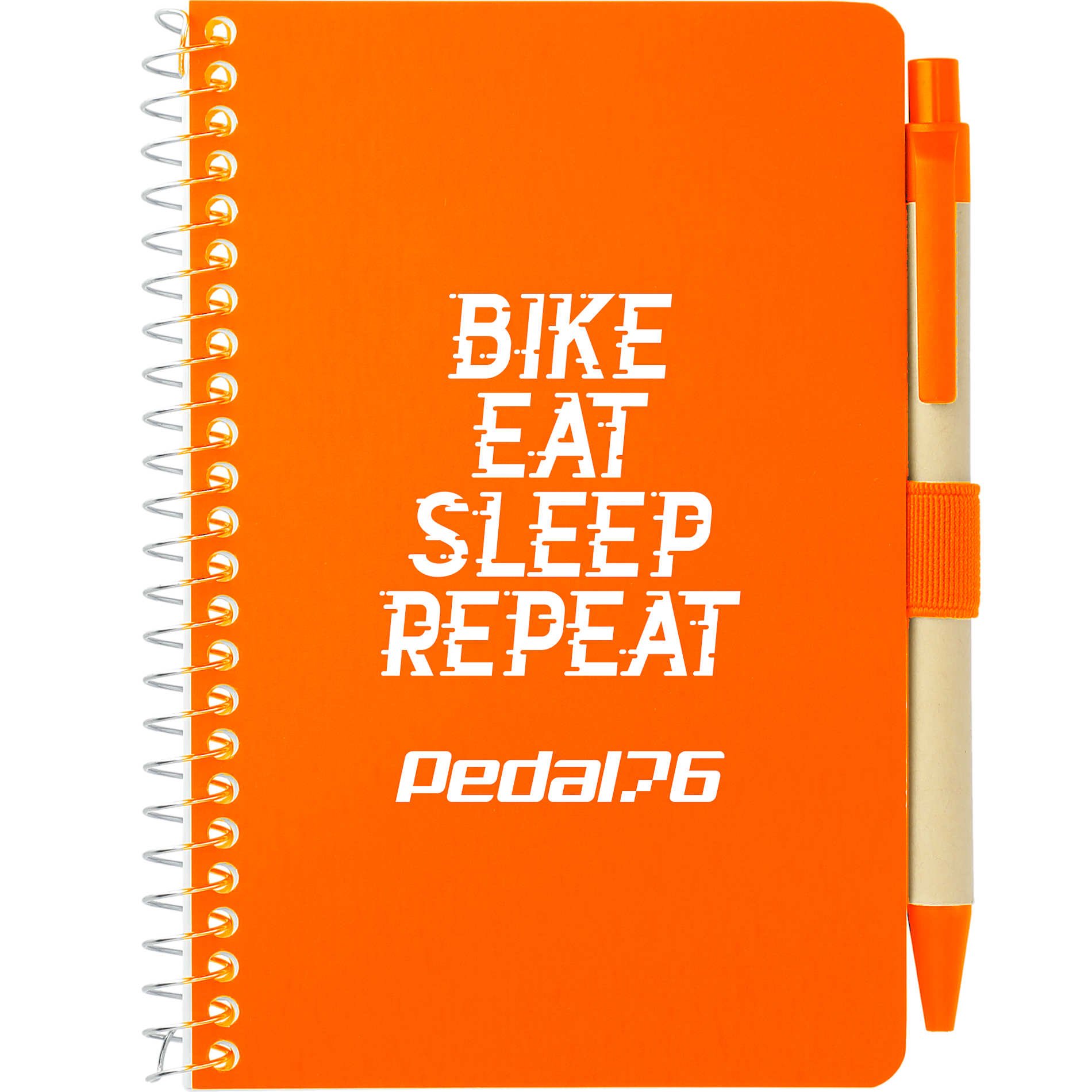 FSC® Mix 4" x 6" Pocket Spiral Notebook with Pen - Etchified - Etchified - SM-4348NT