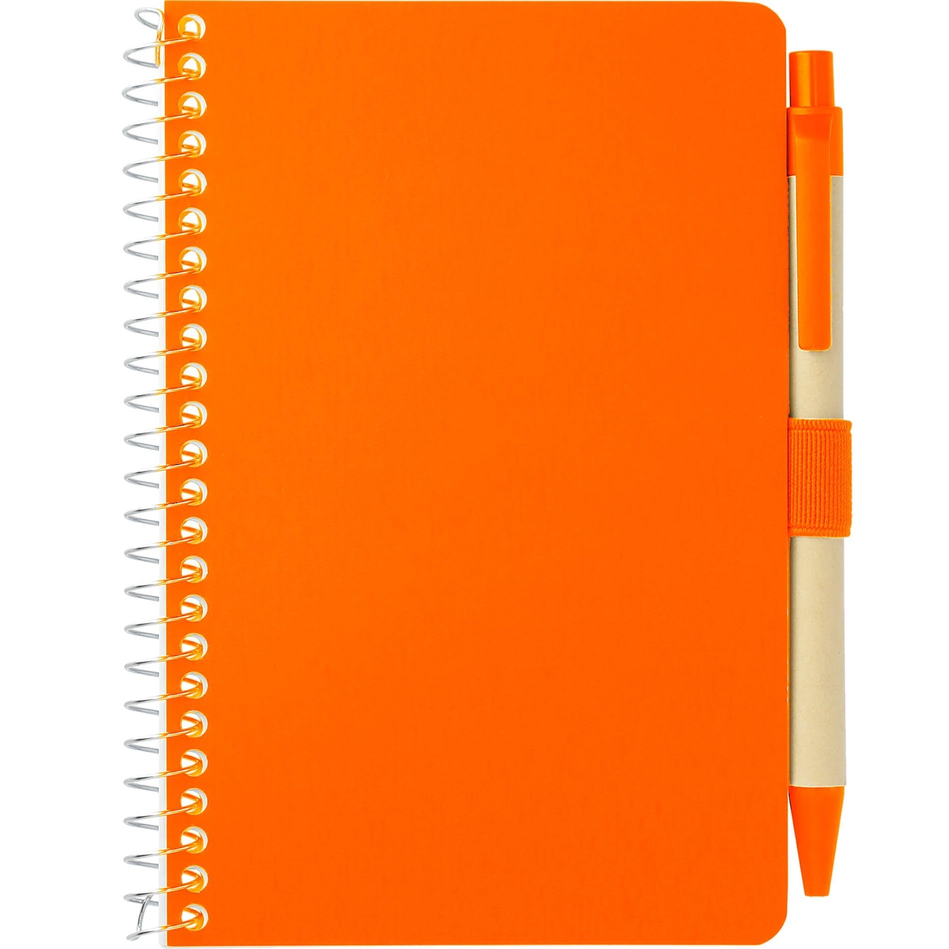 FSC® Mix 4" x 6" Pocket Spiral Notebook with Pen - Etchified - Etchified - SM-4348PP