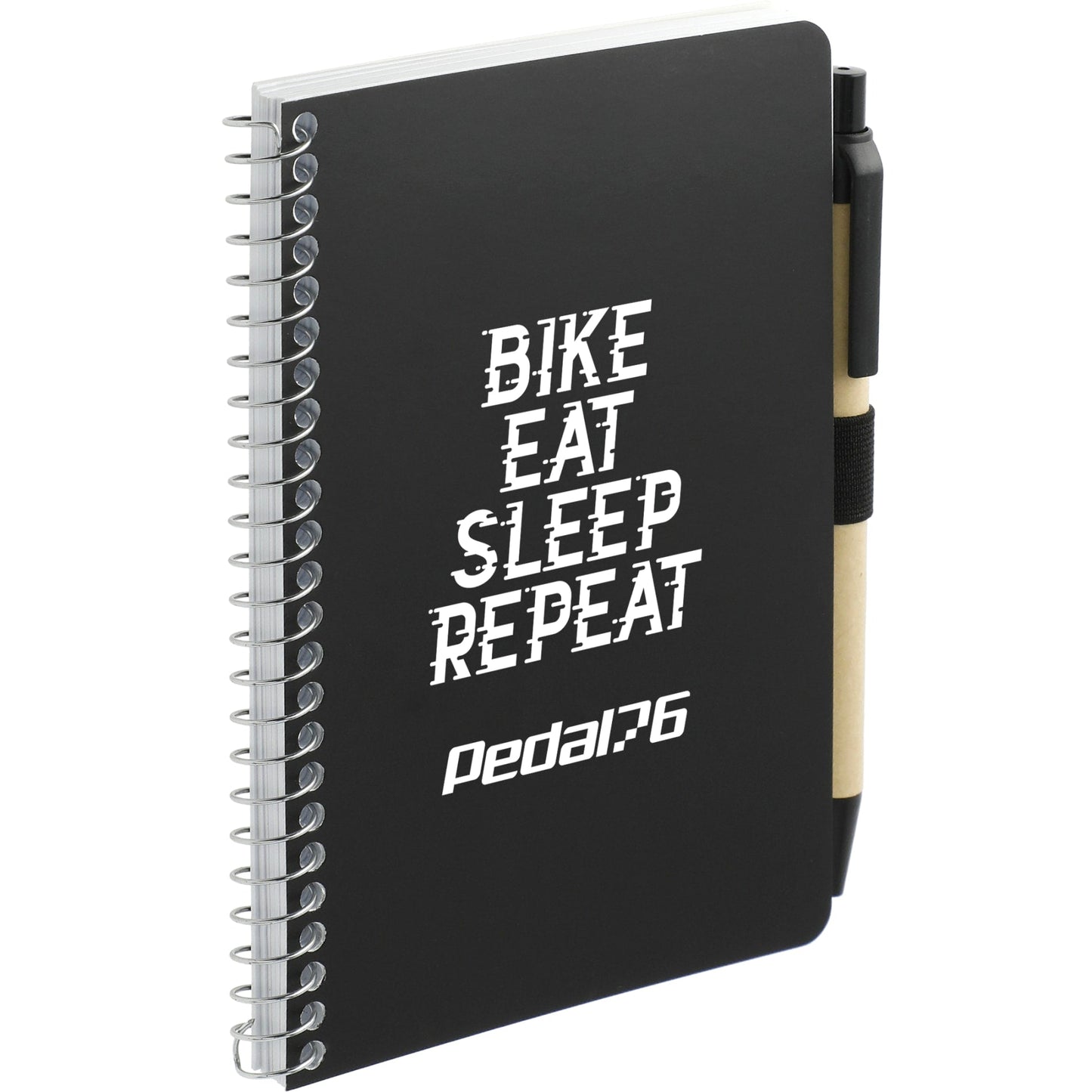 FSC® Mix 4" x 6" Pocket Spiral Notebook with Pen - Etchified - Etchified - SM-4348PP