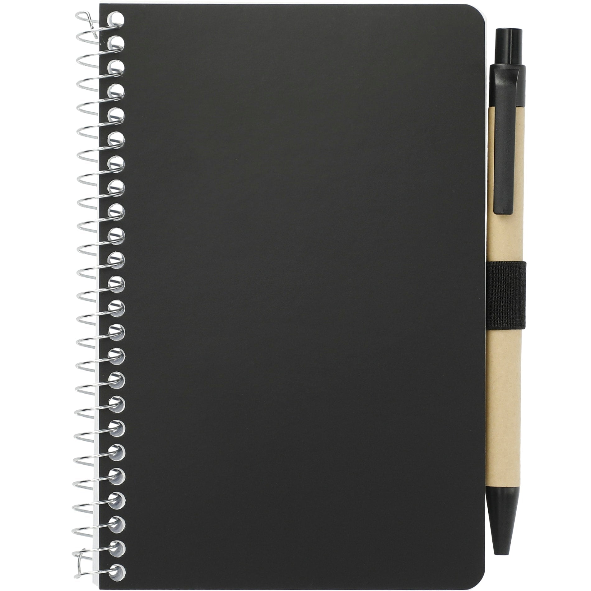 FSC® Mix 4" x 6" Pocket Spiral Notebook with Pen - Etchified - Etchified - SM-4348PP