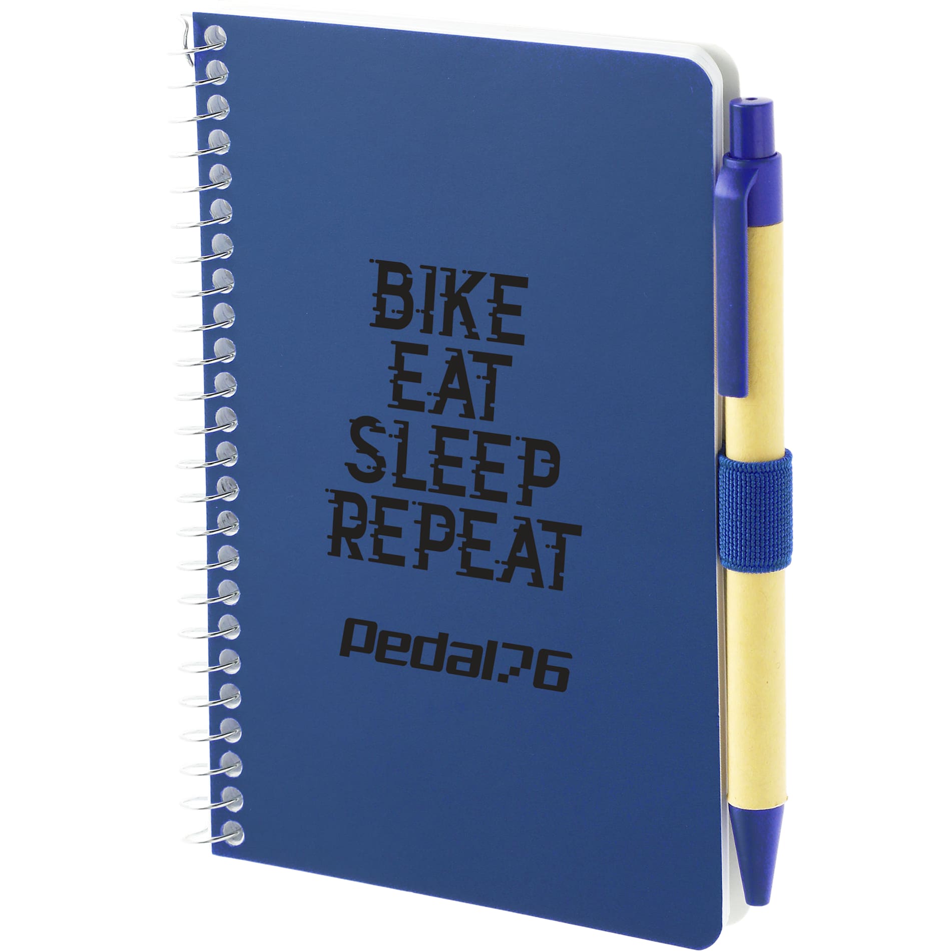 FSC® Mix 4" x 6" Pocket Spiral Notebook with Pen - Etchified - Etchified - SM-4348PP