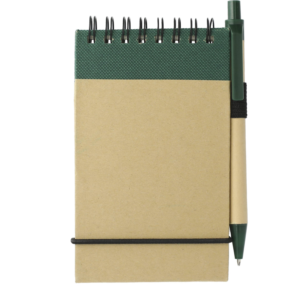 FSC® Mix 5" x 3" Recycled Jotter with Pen - Etchified - Etchified - SM-3429GR