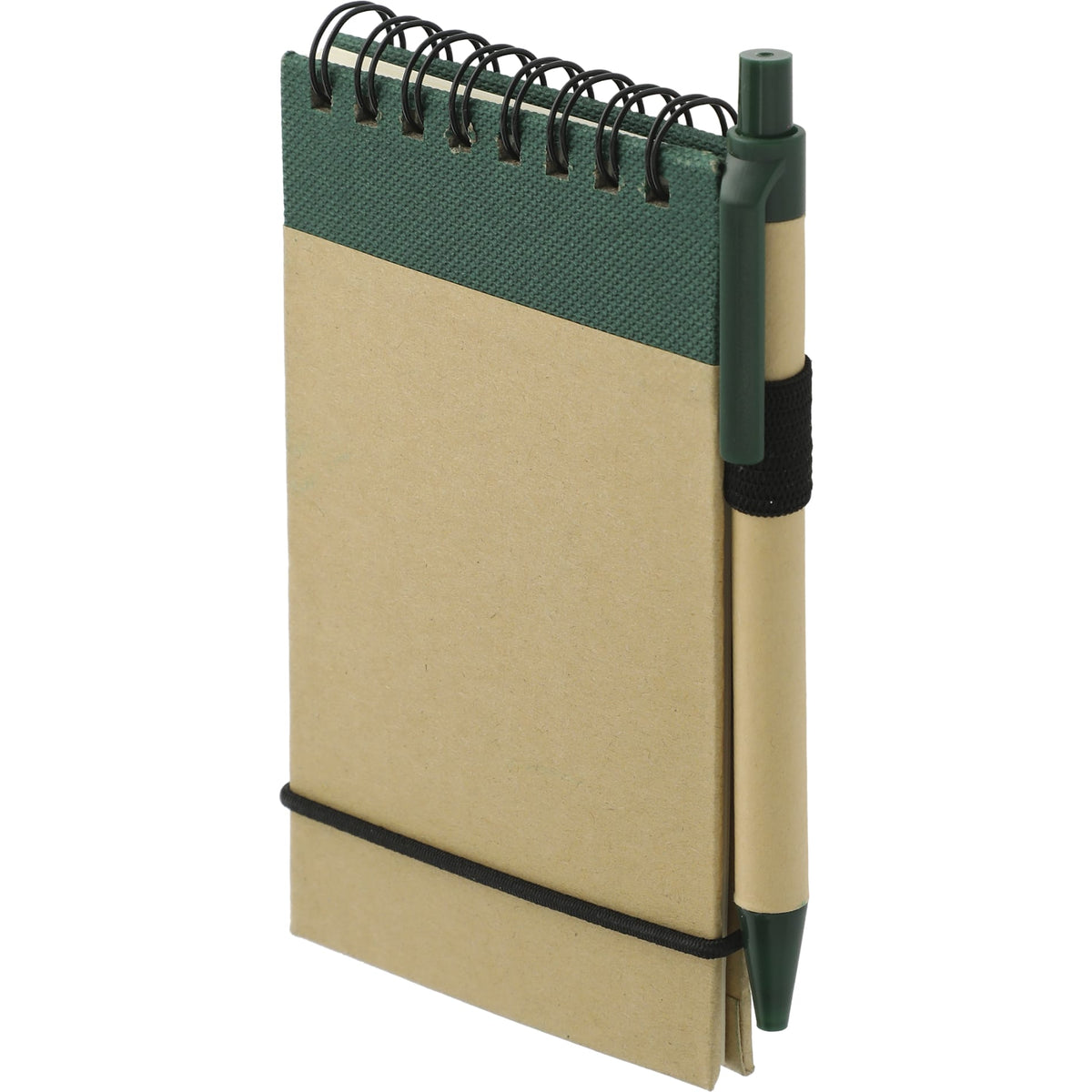 FSC® Mix 5" x 3" Recycled Jotter with Pen - Etchified - Etchified - SM-3429GR