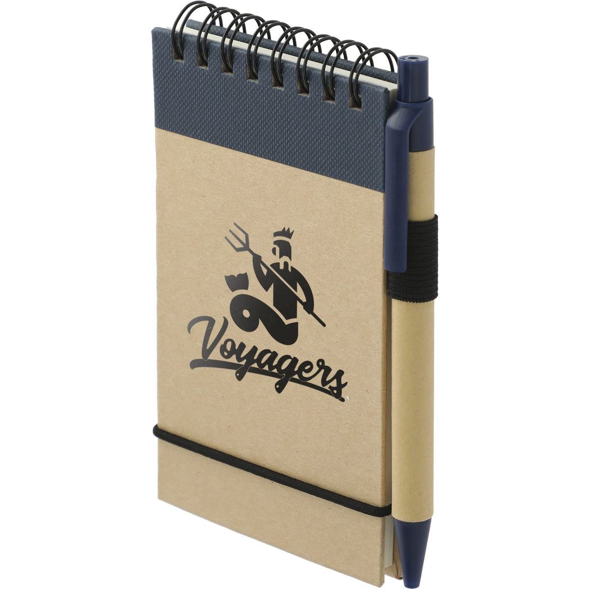 FSC® Mix 5" x 3" Recycled Jotter with Pen - Etchified - Etchified - SM-3429GR