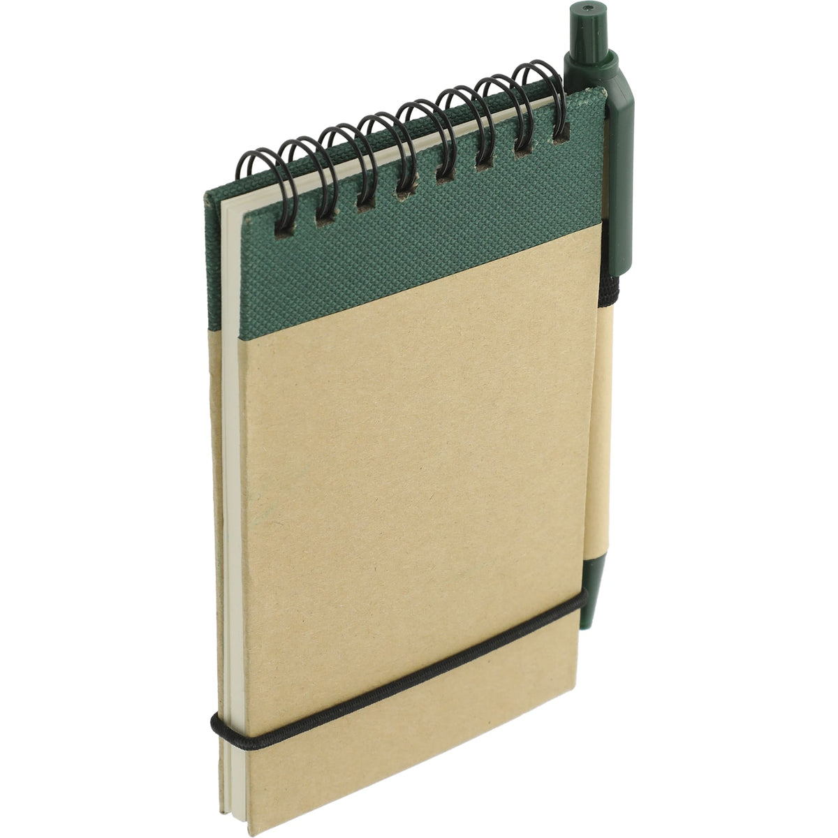 FSC® Mix 5" x 3" Recycled Jotter with Pen - Etchified - Etchified - SM-3429GR