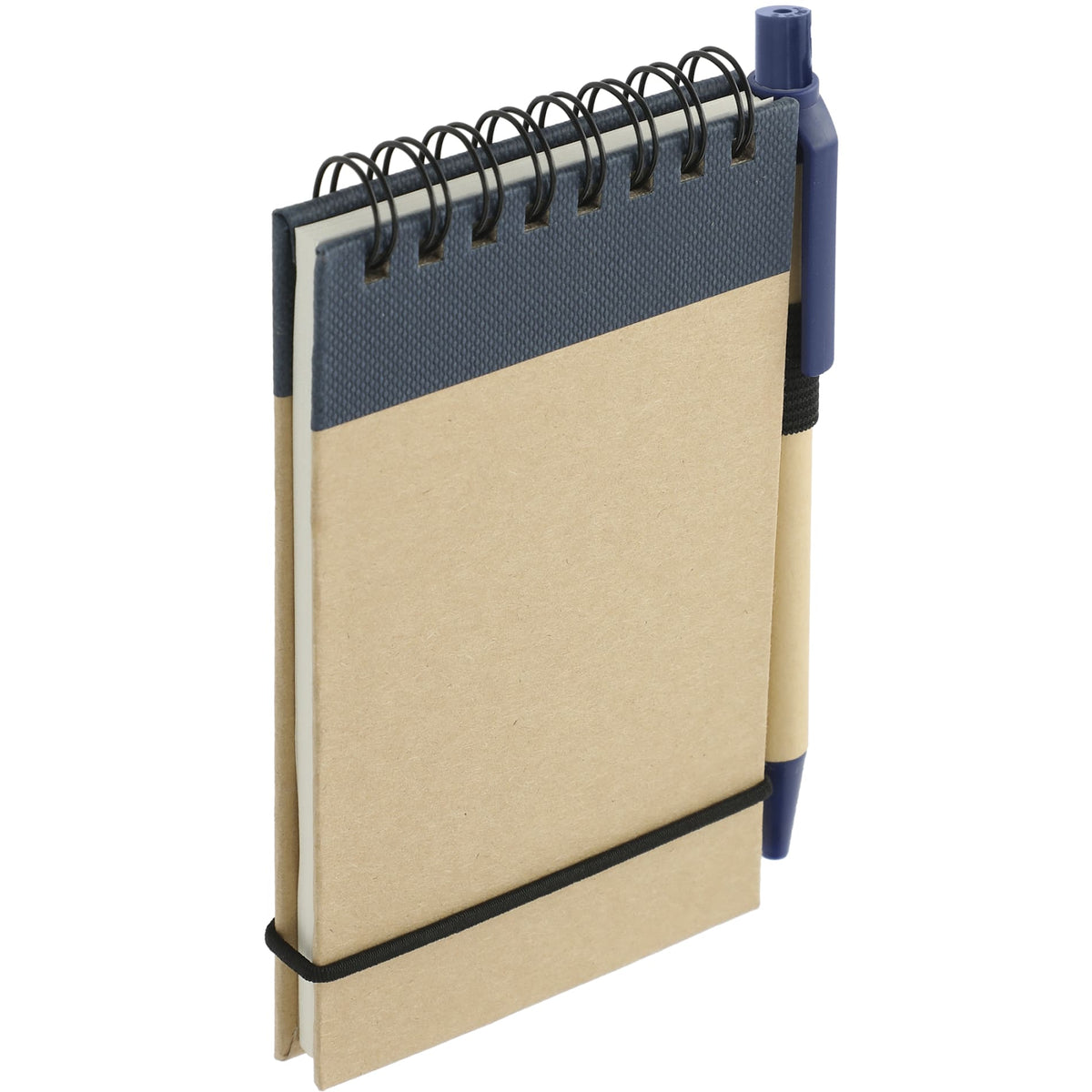 FSC® Mix 5" x 3" Recycled Jotter with Pen - Etchified - Etchified - SM-3429GR