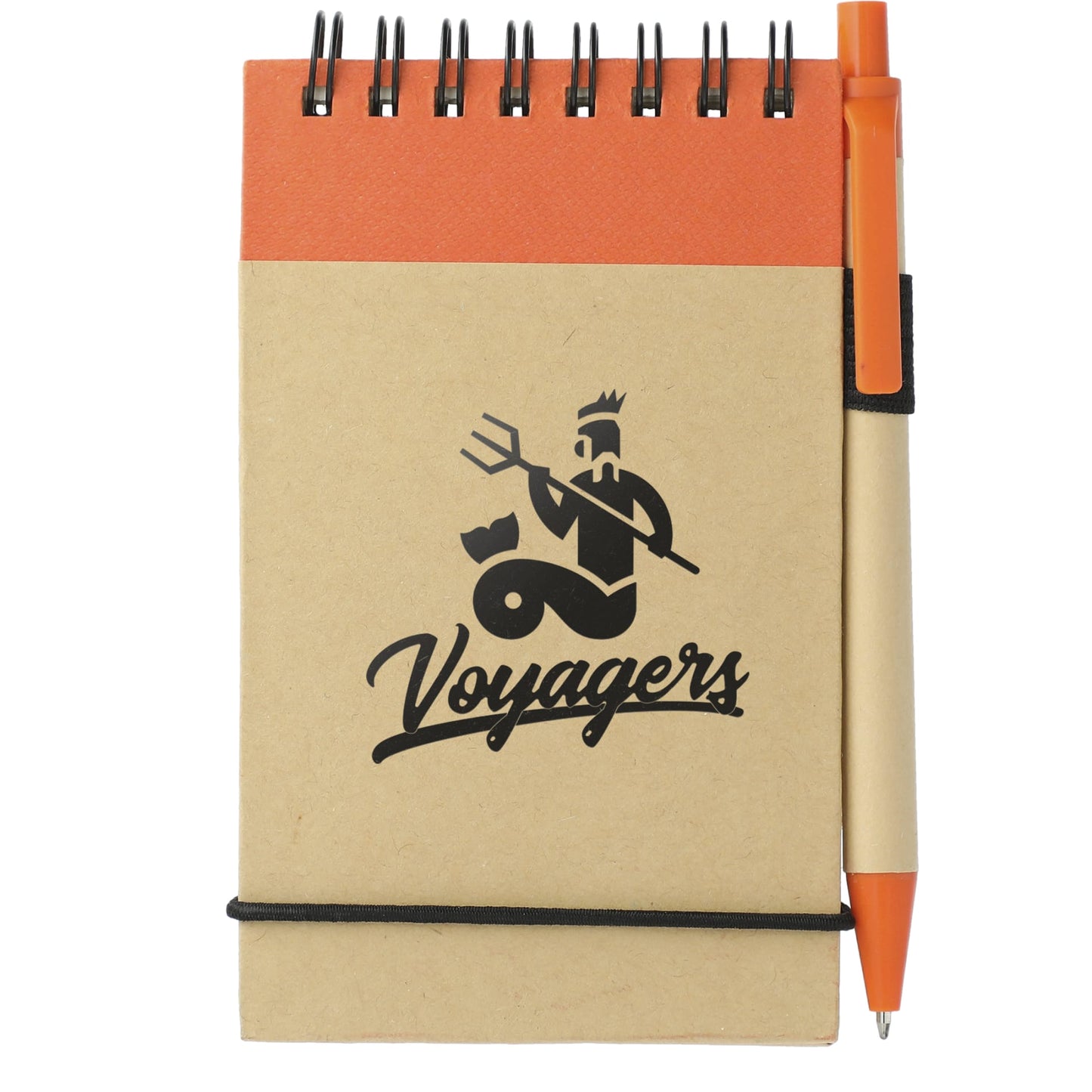 FSC® Mix 5" x 3" Recycled Jotter with Pen - Etchified - Etchified - SM-3429OR