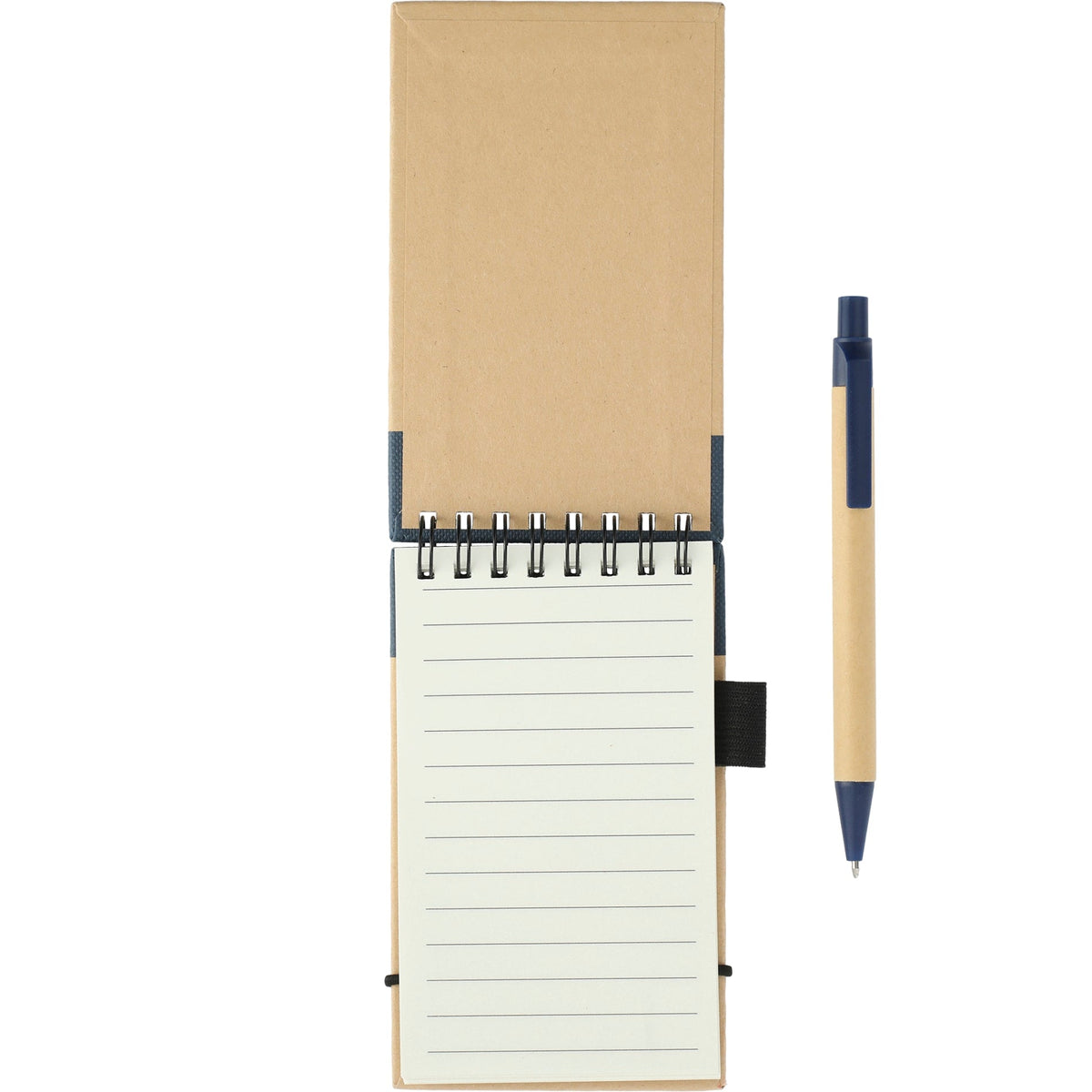 FSC® Mix 5" x 3" Recycled Jotter with Pen - Etchified - Etchified - SM-3429RE