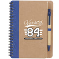 FSC® Mix 5" x 7" Eco Spiral Notebook with Pen - Etchified - Etchified - SM-3468BL