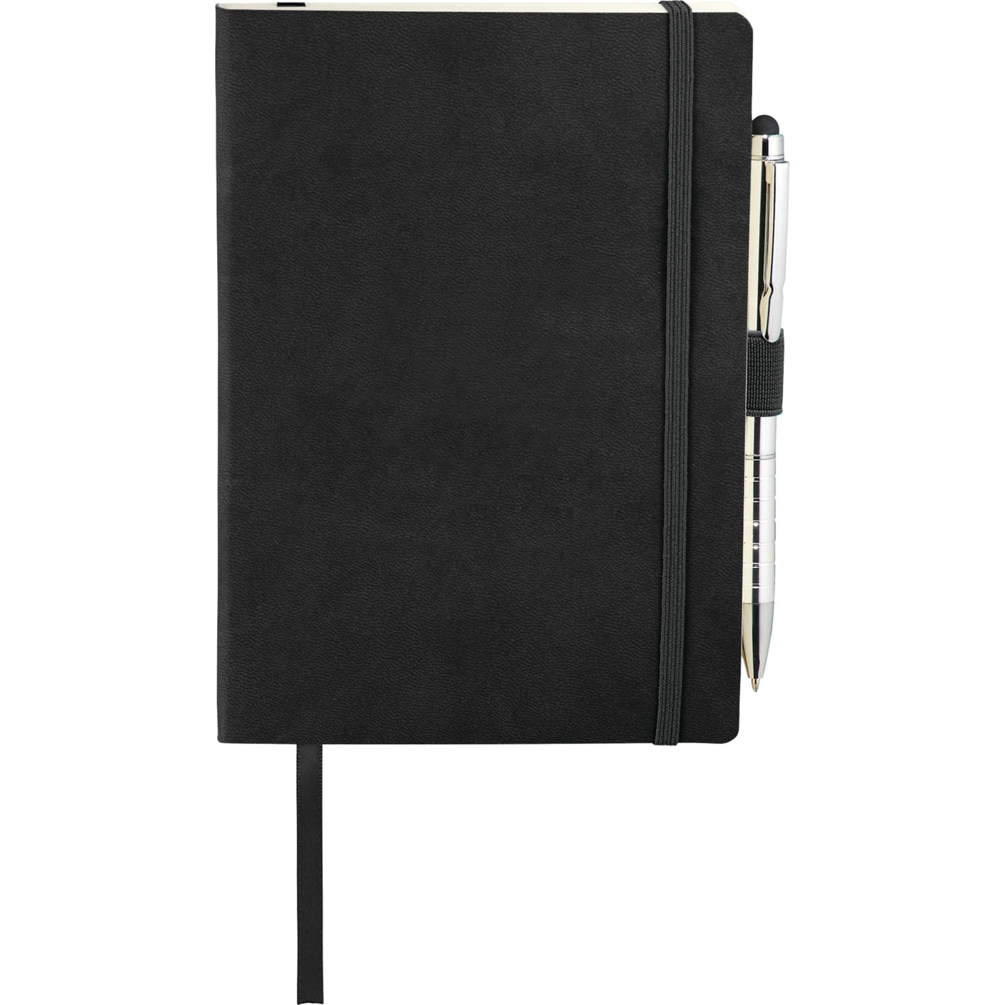 FSC® Mix 5" x 7" Revello Soft Bound Journal - Etchified - Etchified - 2700-67BK