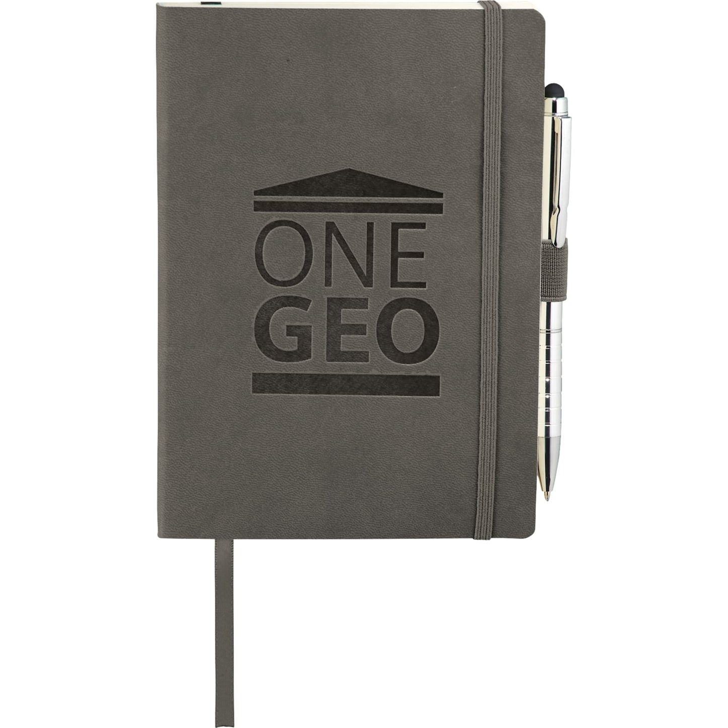 FSC® Mix 5" x 7" Revello Soft Bound Journal - Etchified - Etchified - 2700-67BK