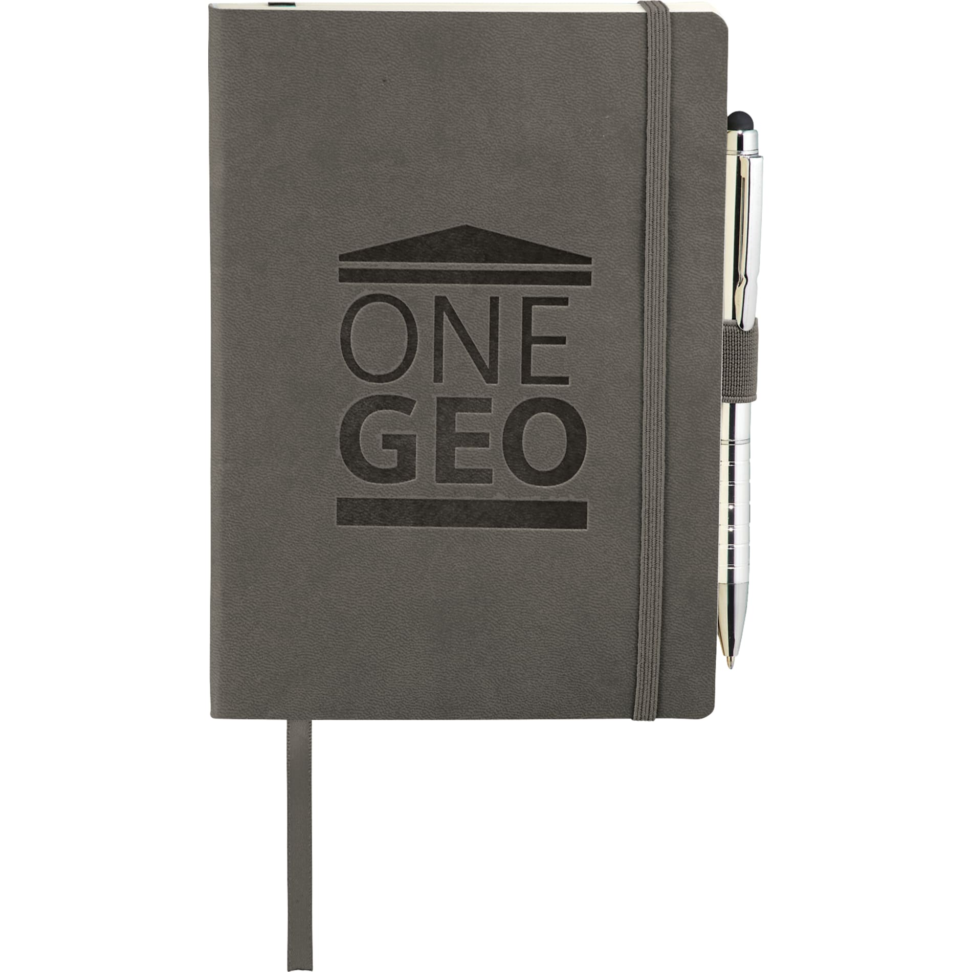 FSC® Mix 5" x 7" Revello Soft Bound Journal - Etchified - Etchified - 2700-67BK
