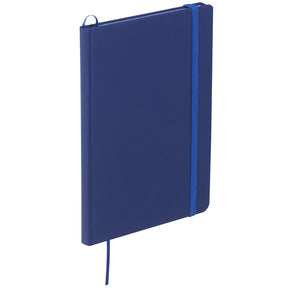 FSC® Mix 5" x 7" Snap Elastic Closure Notebook - Etchified - Etchified - SM-3443BK