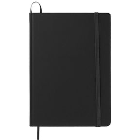 FSC® Mix 5" x 7" Snap Elastic Closure Notebook - Etchified - Etchified - SM-3443BK