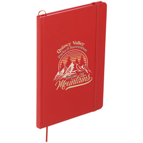 FSC® Mix 5" x 7" Snap Elastic Closure Notebook - Etchified - Etchified - SM-3443BK
