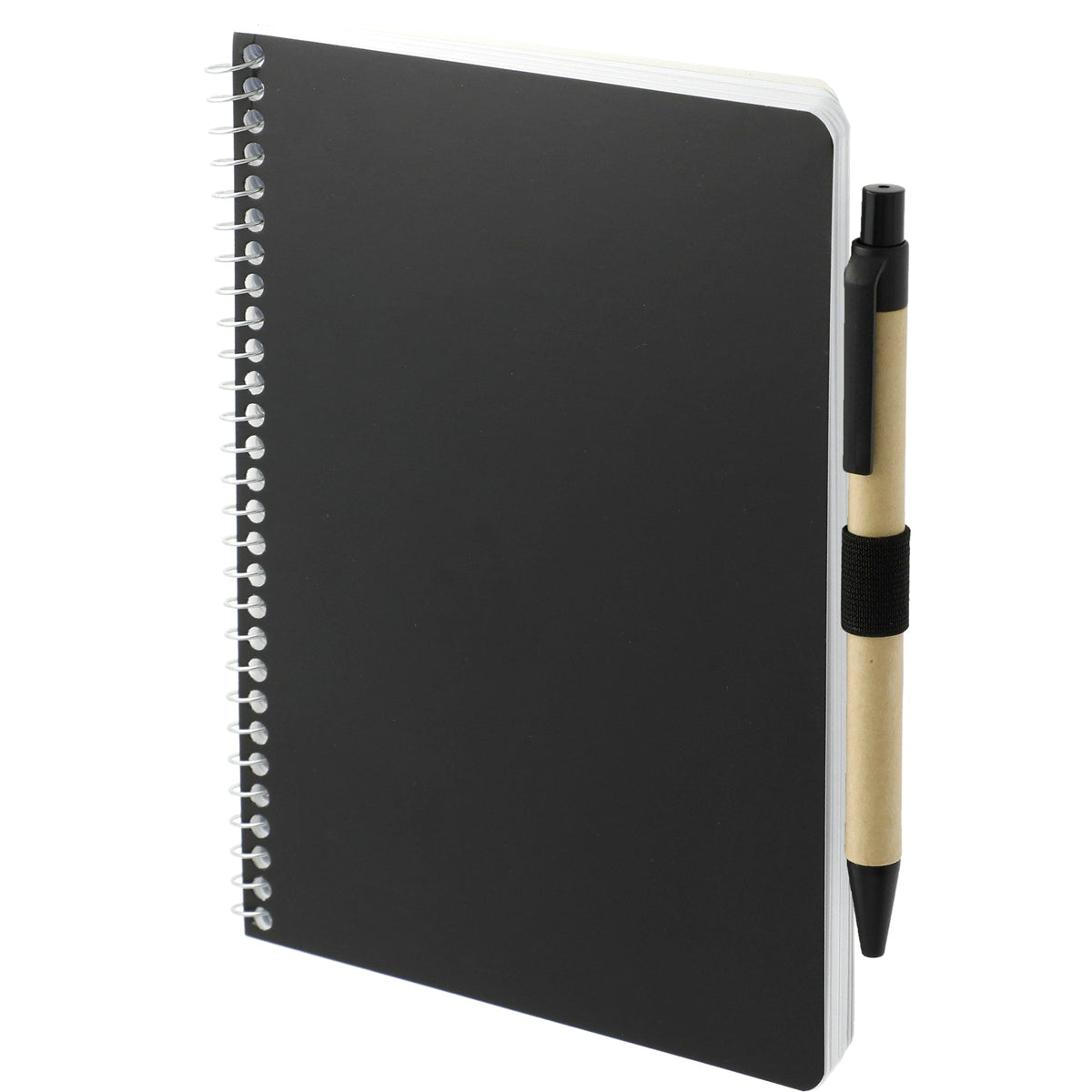 FSC® Mix 5” x 7” Spiral Notebook with Pen - Etchified - Etchified - SM-4347NT
