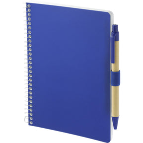 FSC® Mix 5” x 7” Spiral Notebook with Pen - Etchified - Etchified - SM-4347NT