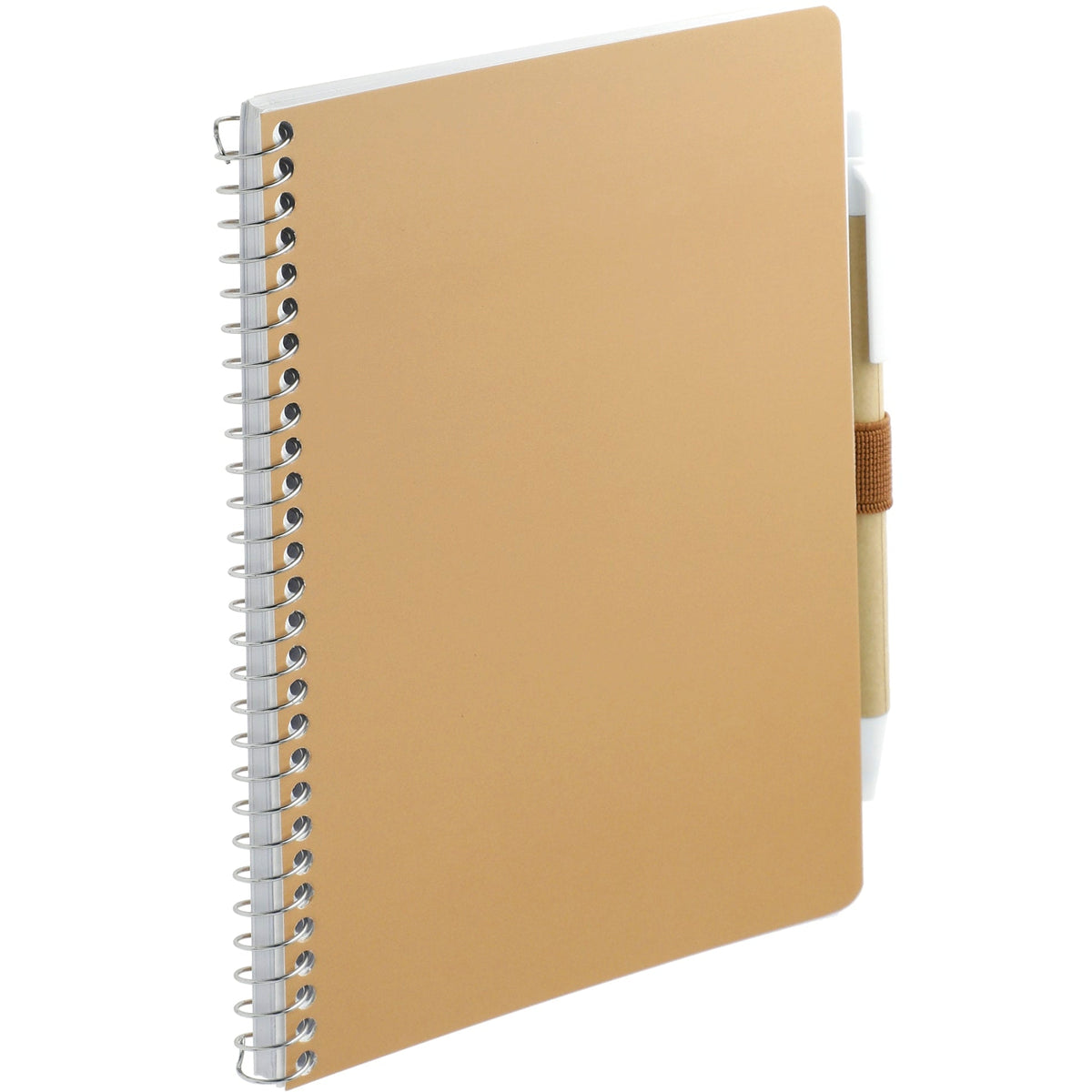 FSC® Mix 5” x 7” Spiral Notebook with Pen - Etchified - Etchified - SM-4347NT
