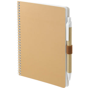 FSC® Mix 5” x 7” Spiral Notebook with Pen - Etchified - Etchified - SM-4347NT