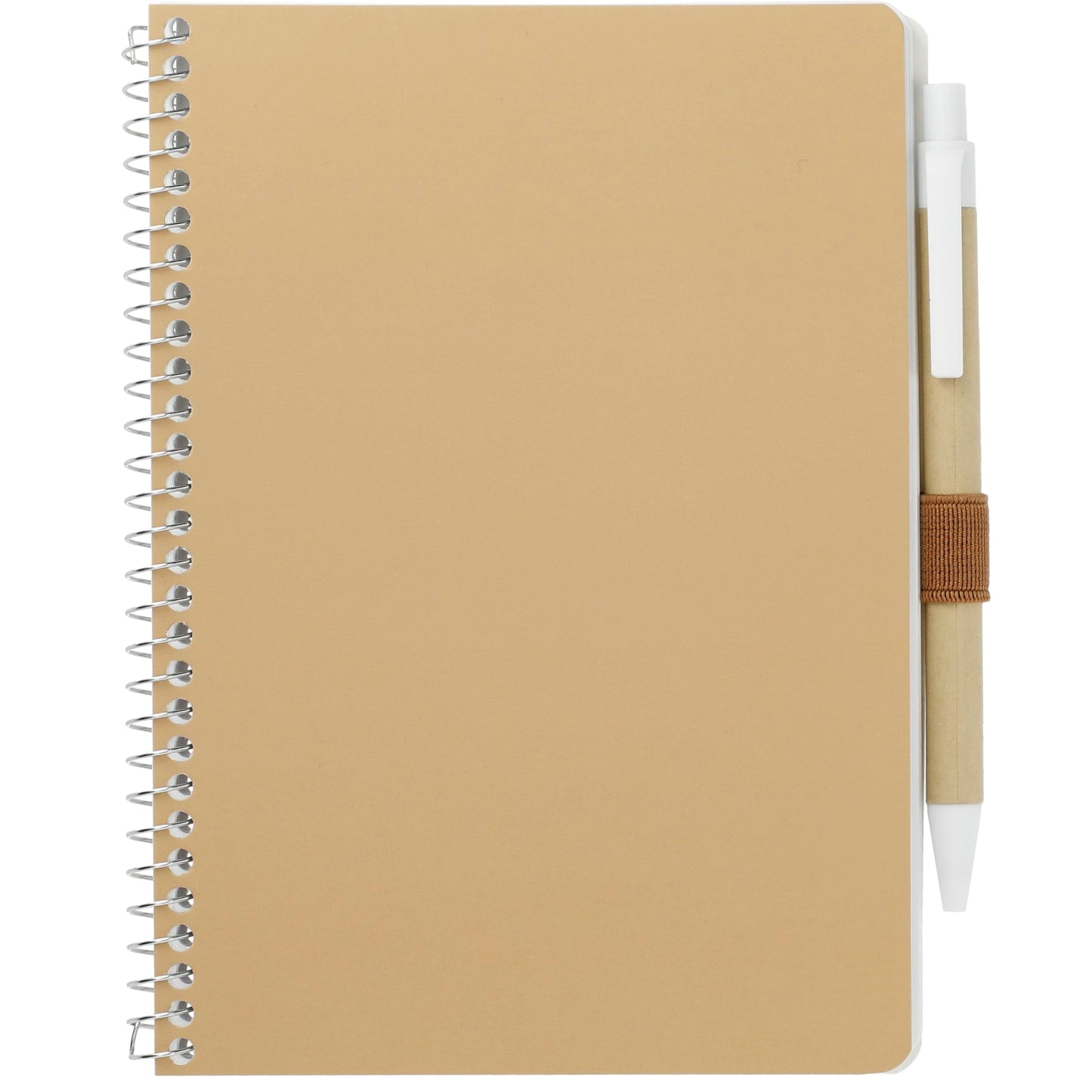 FSC® Mix 5” x 7” Spiral Notebook with Pen - Etchified - Etchified - SM-4347NT