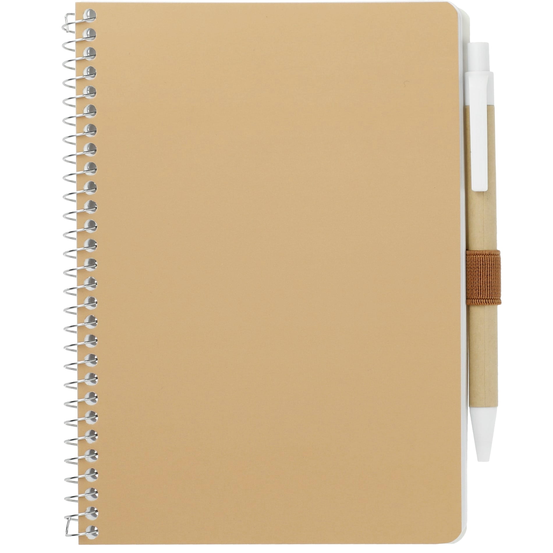 FSC® Mix 5” x 7” Spiral Notebook with Pen - Etchified - Etchified - SM-4347NT