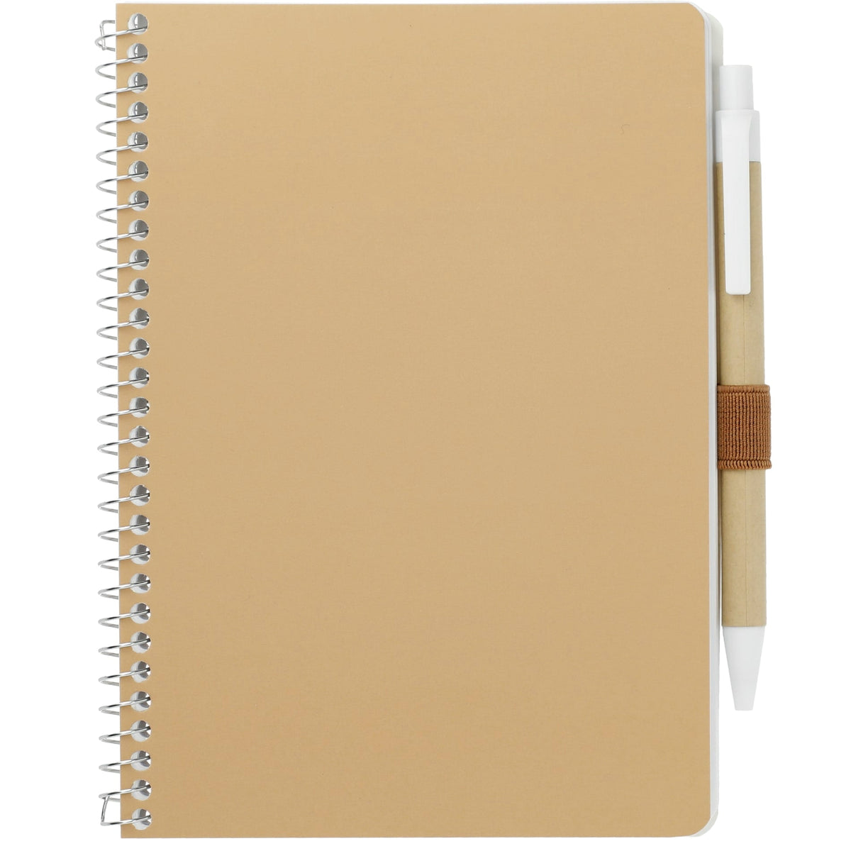 FSC® Mix 5” x 7” Spiral Notebook with Pen - Etchified - Etchified - SM-4347NT