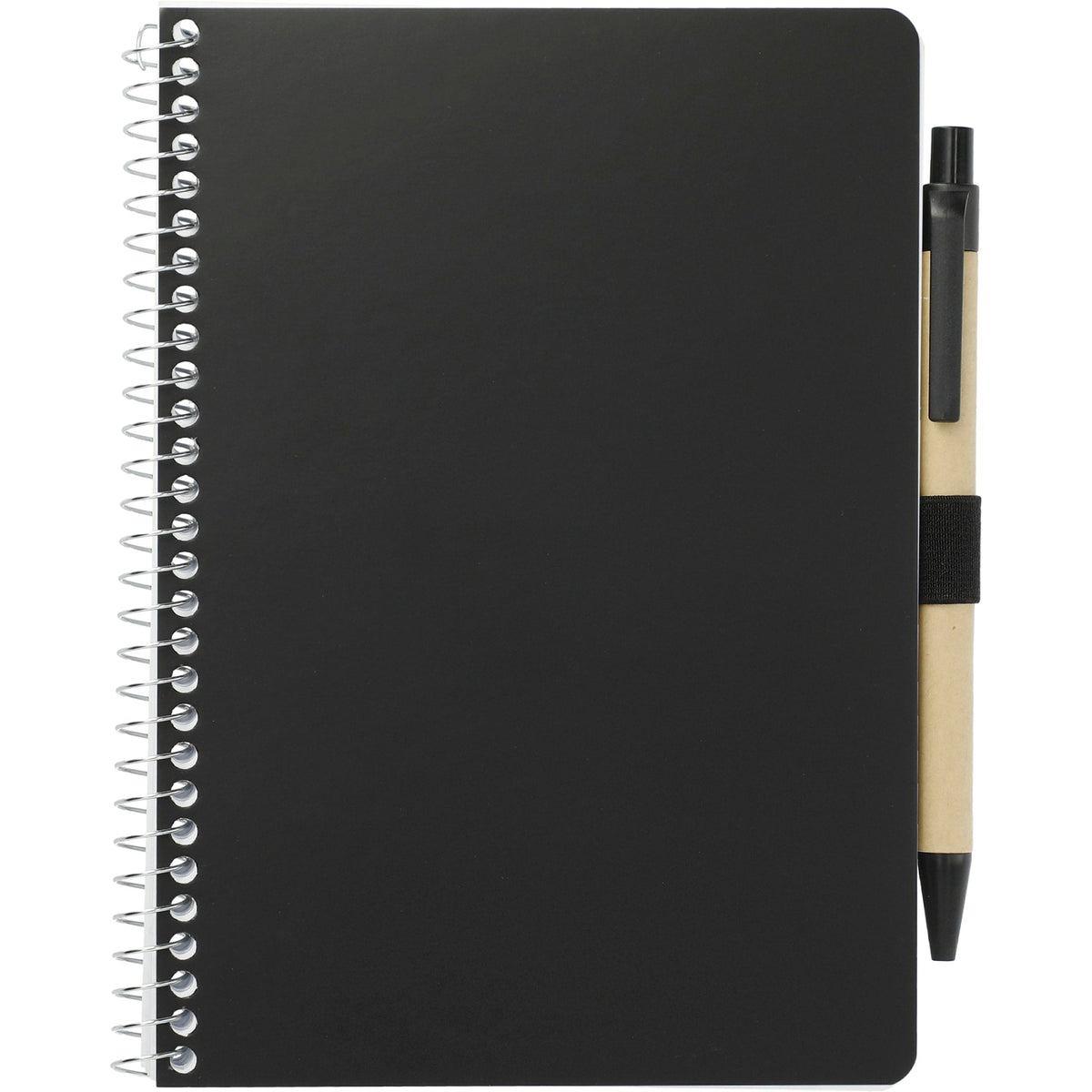 FSC® Mix 5” x 7” Spiral Notebook with Pen - Etchified - Etchified - SM-4347NT