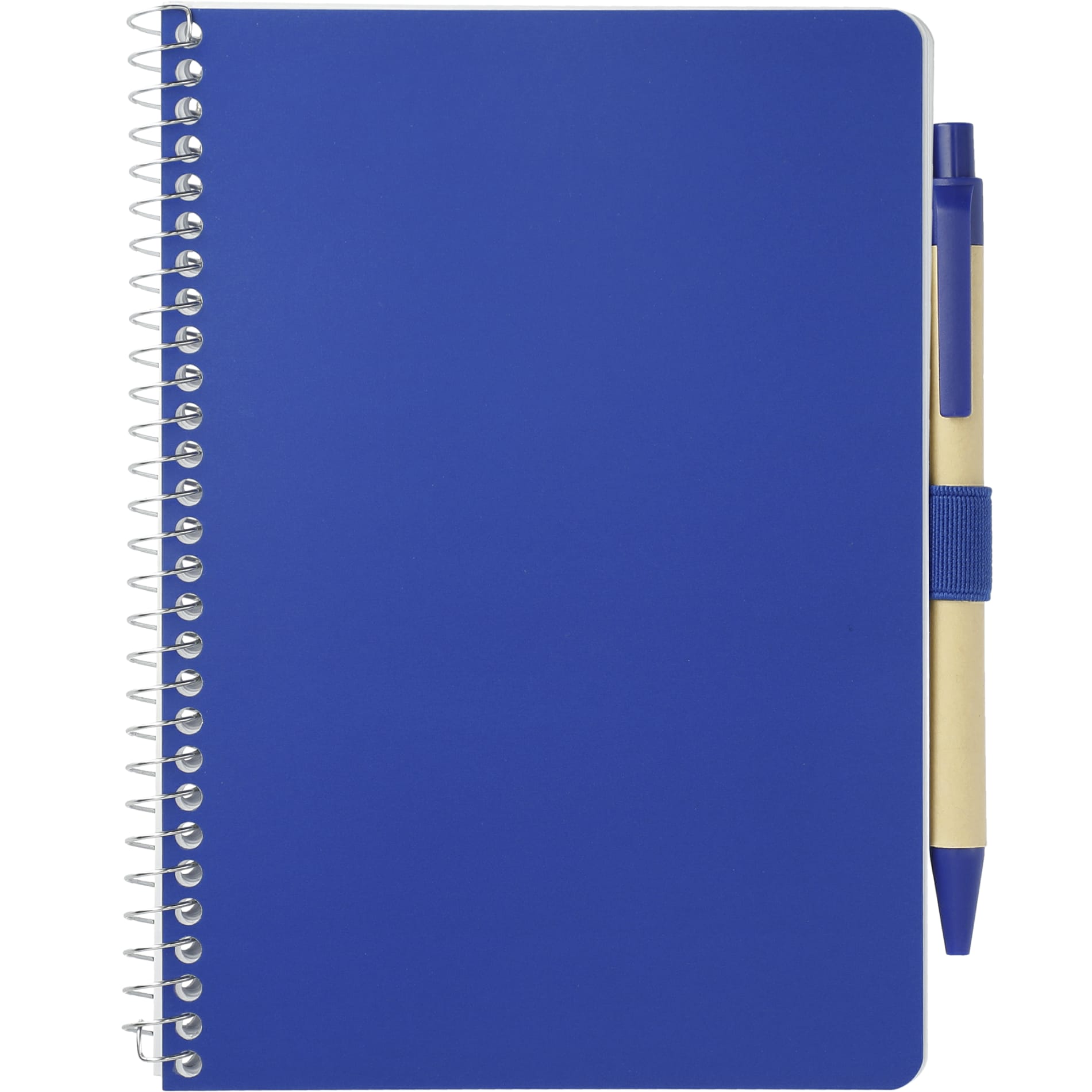 FSC® Mix 5” x 7” Spiral Notebook with Pen - Etchified - Etchified - SM-4347NT