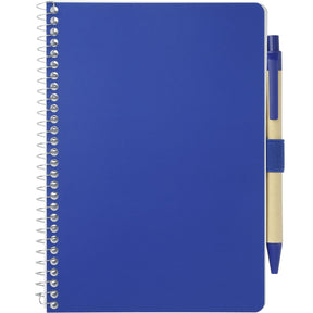 FSC® Mix 5” x 7” Spiral Notebook with Pen - Etchified - Etchified - SM-4347NT