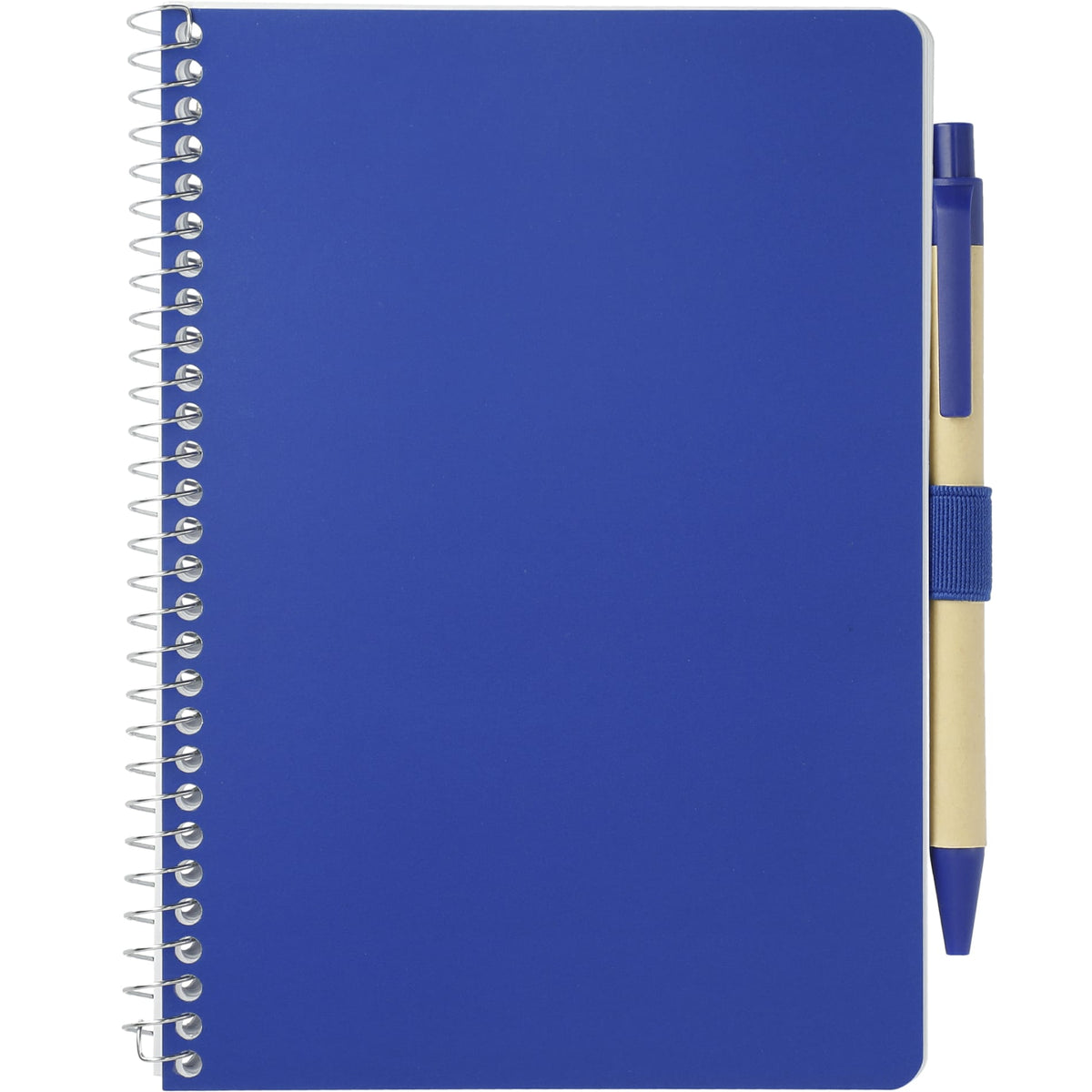 FSC® Mix 5” x 7” Spiral Notebook with Pen - Etchified - Etchified - SM-4347NT