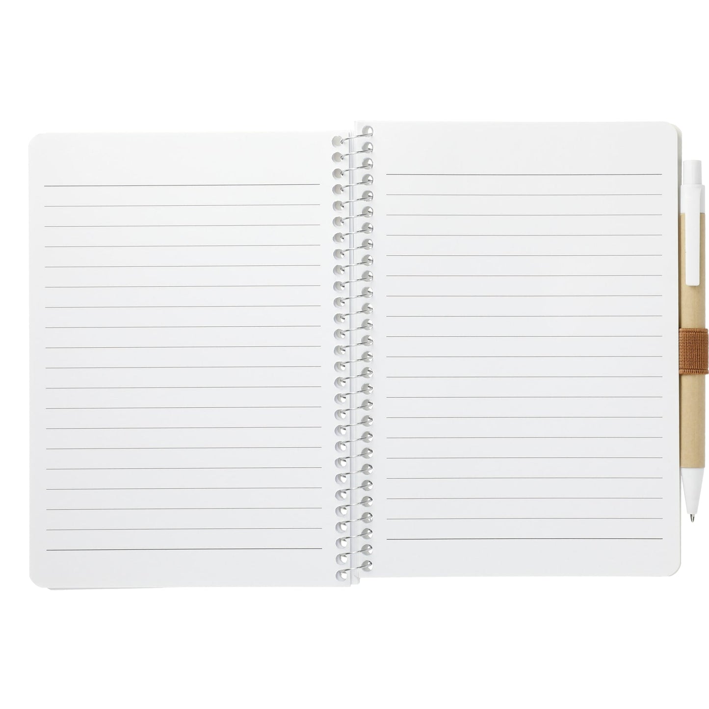 FSC® Mix 5” x 7” Spiral Notebook with Pen - Etchified - Etchified - SM-4347NT