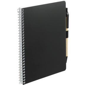 FSC® Mix 5” x 7” Spiral Notebook with Pen - Etchified - Etchified - SM-4347NT