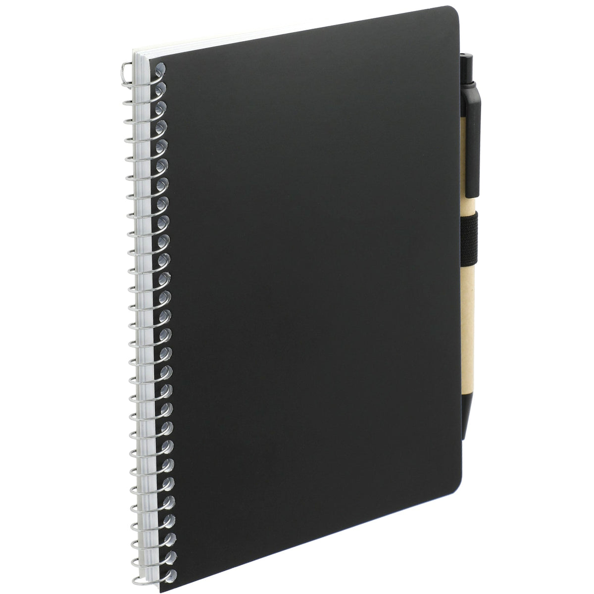 FSC® Mix 5” x 7” Spiral Notebook with Pen - Etchified - Etchified - SM-4347NT