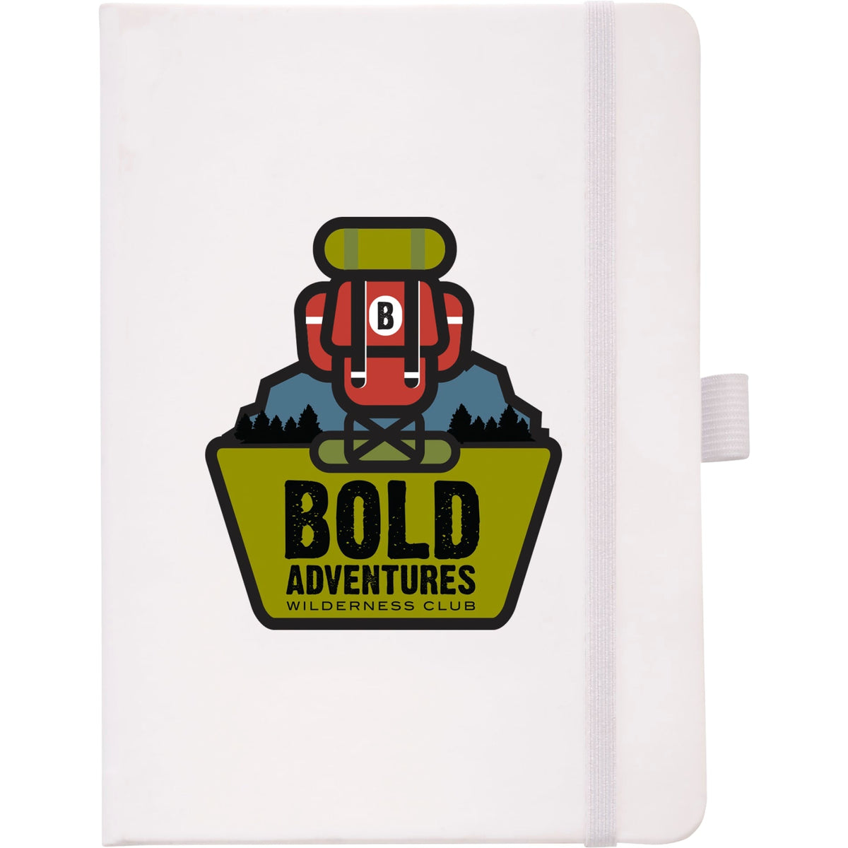 FSC® Mix 5" x 7" Vienna Hard Bound Journal - Etchified - Etchified - 2800-29WH